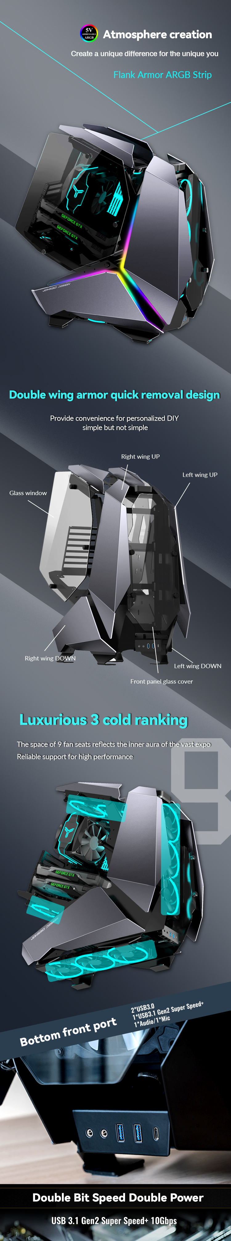 GAMING pc case