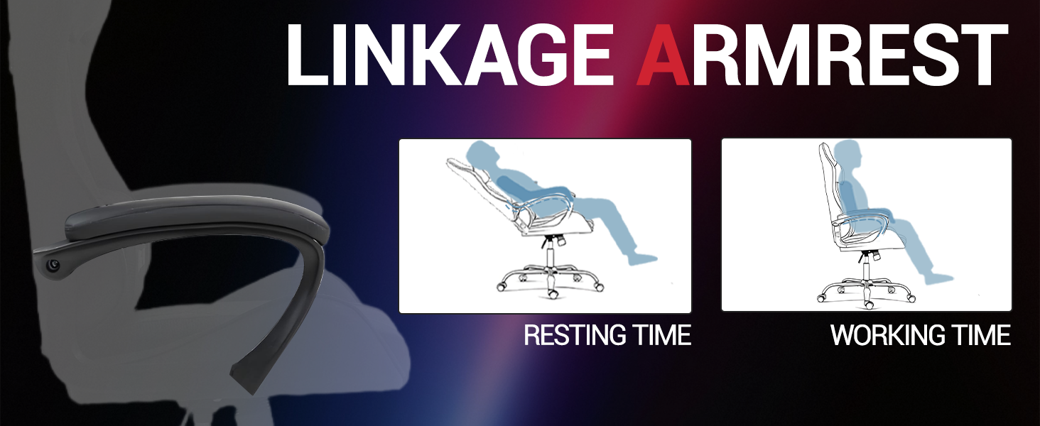 linkage armrest