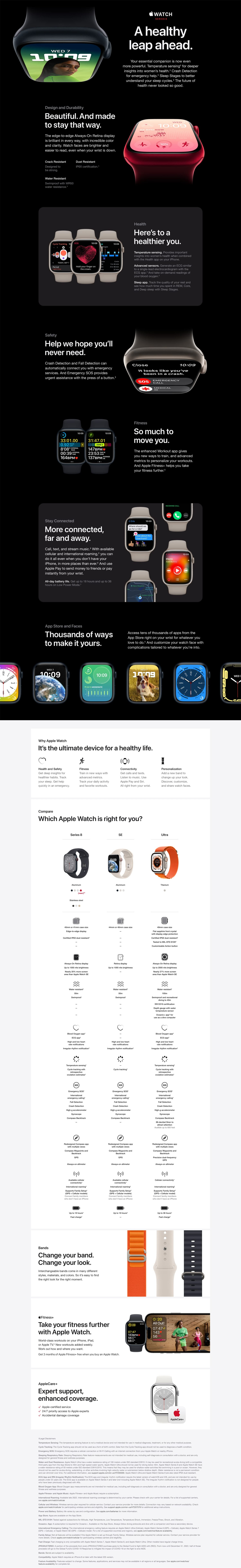 Apple Watch Series 8 [GPS 41mm]