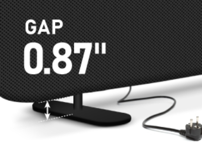 desk divider midnight clutter free