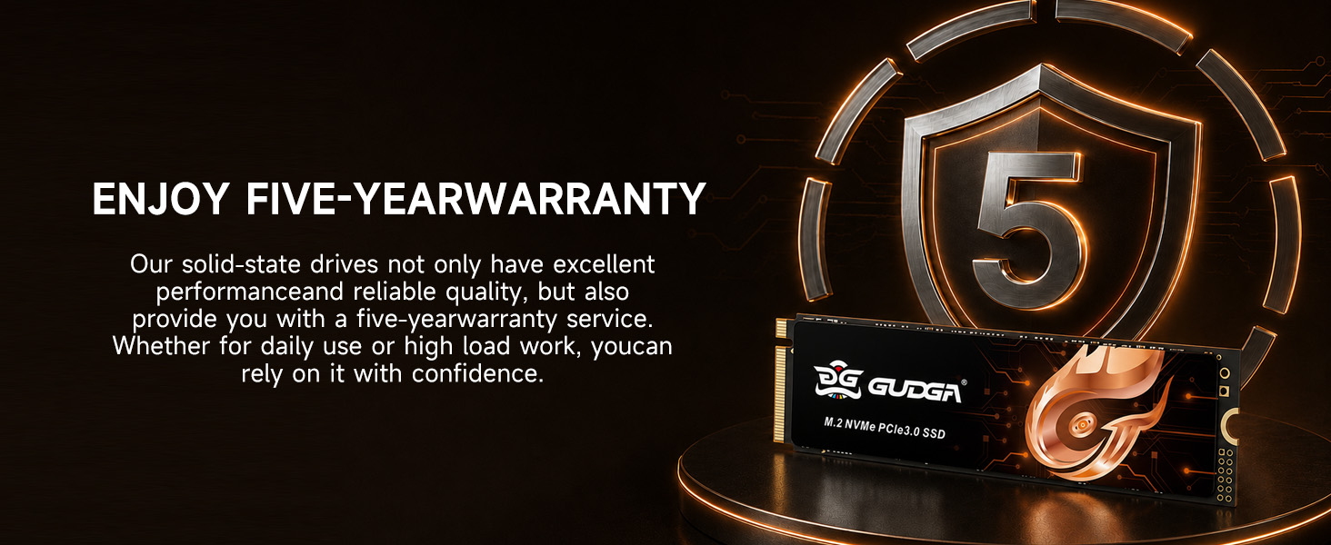 5years warranty