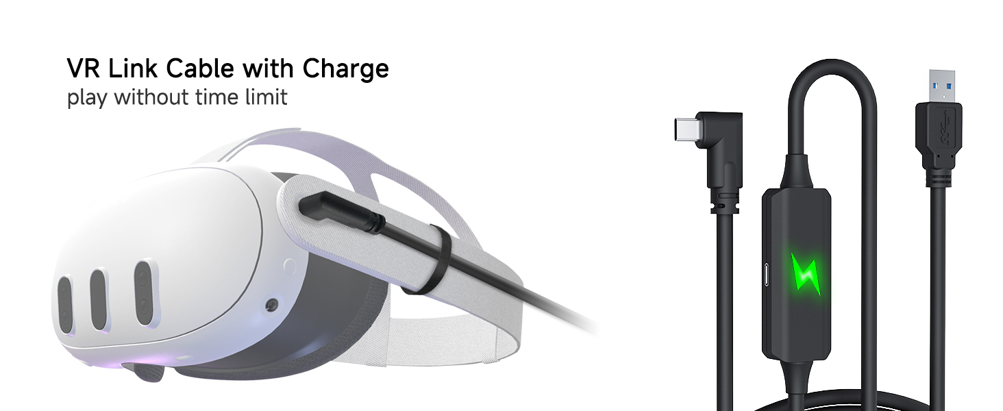 The benefits of using Link Cable to connect VR headset to a computer are: you can run PCVR games, pl