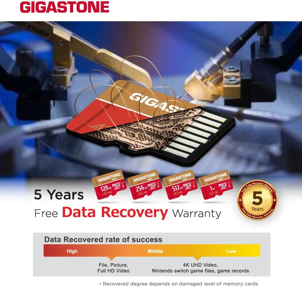 5 YEAR DATA RECOVERY