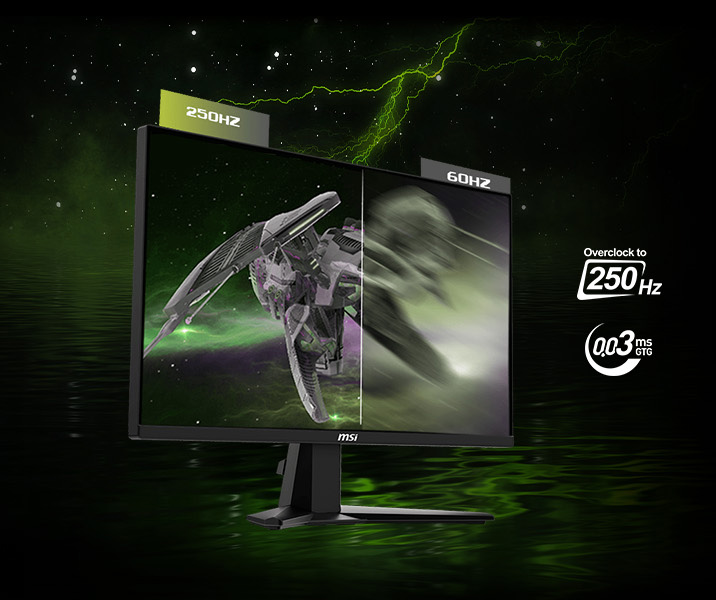 MSI MAG255XFV Gaming Computer Monitor