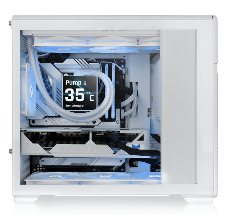 Thermaltake TR300 Snow TG Mid Tower Chassis