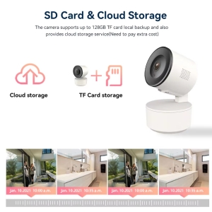 Tuya Smart APP 3.0MP Indoor Smart Wifi IP Camera