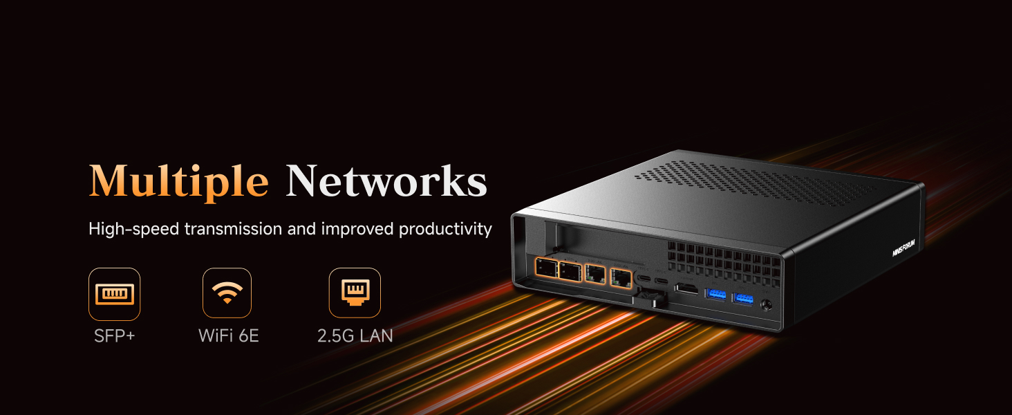 MINISFORUM Mini PC MS-A2 Mini Workstation