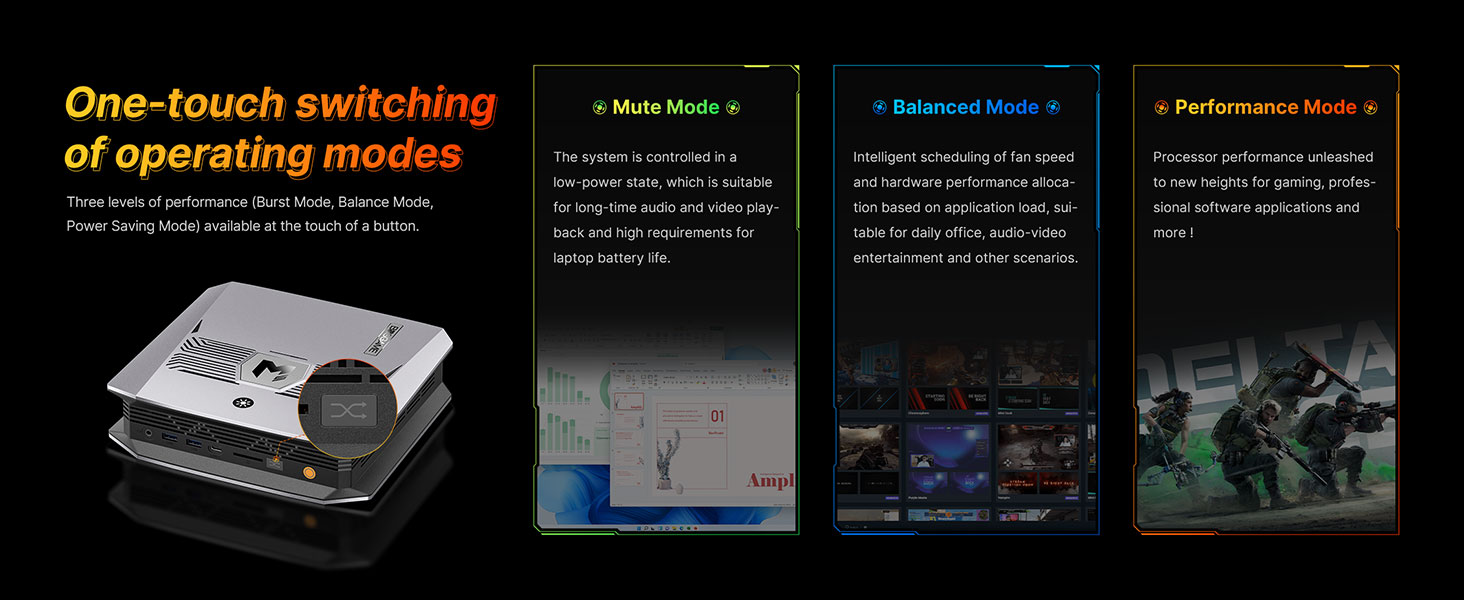 Bosgame M5 AI Mini Desktop PC