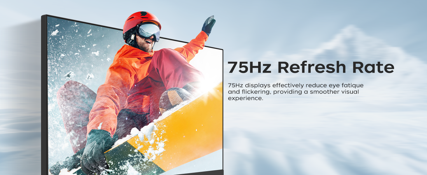 75Hz Refresh Rate