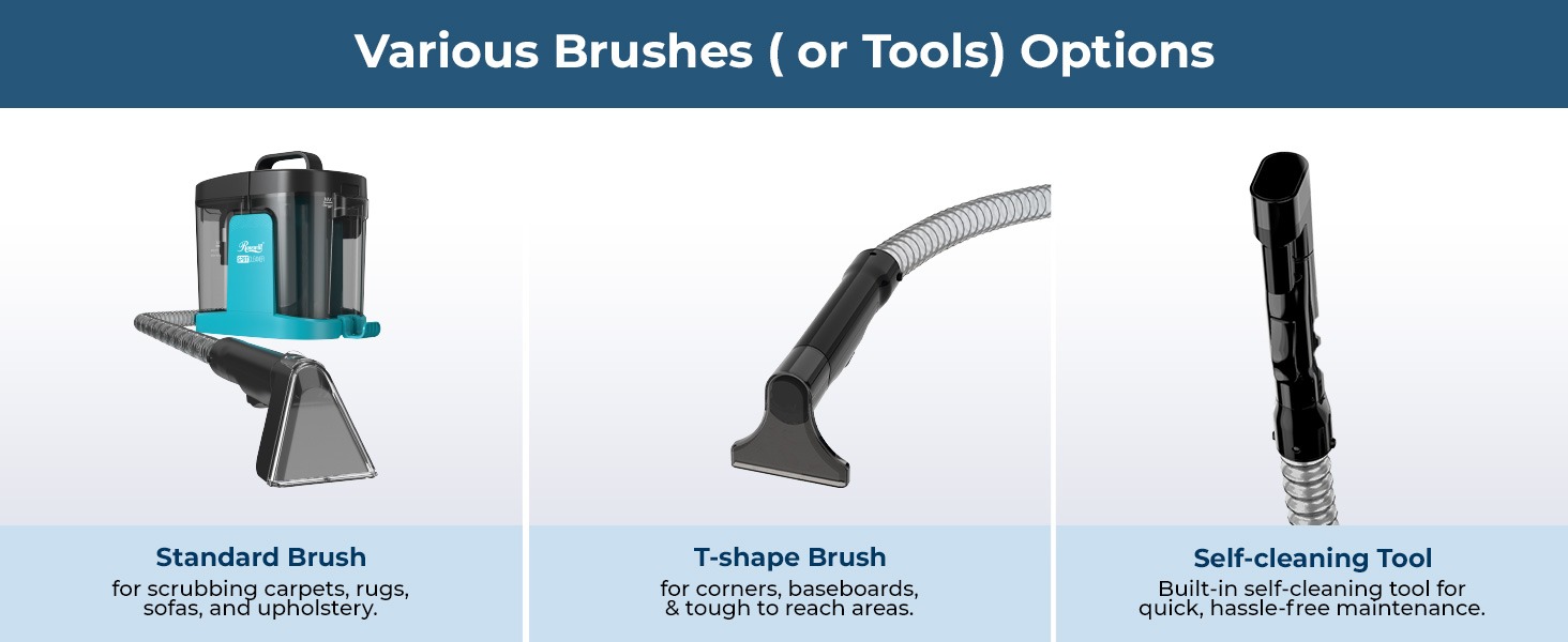 Rosewill Multi-Purpose Portable Carpet and Upholstery Spot Cleaner - Teal