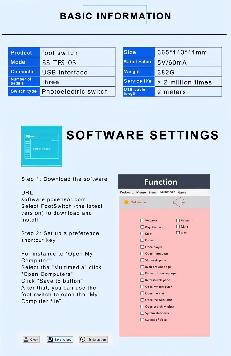 Software Settings Guide
