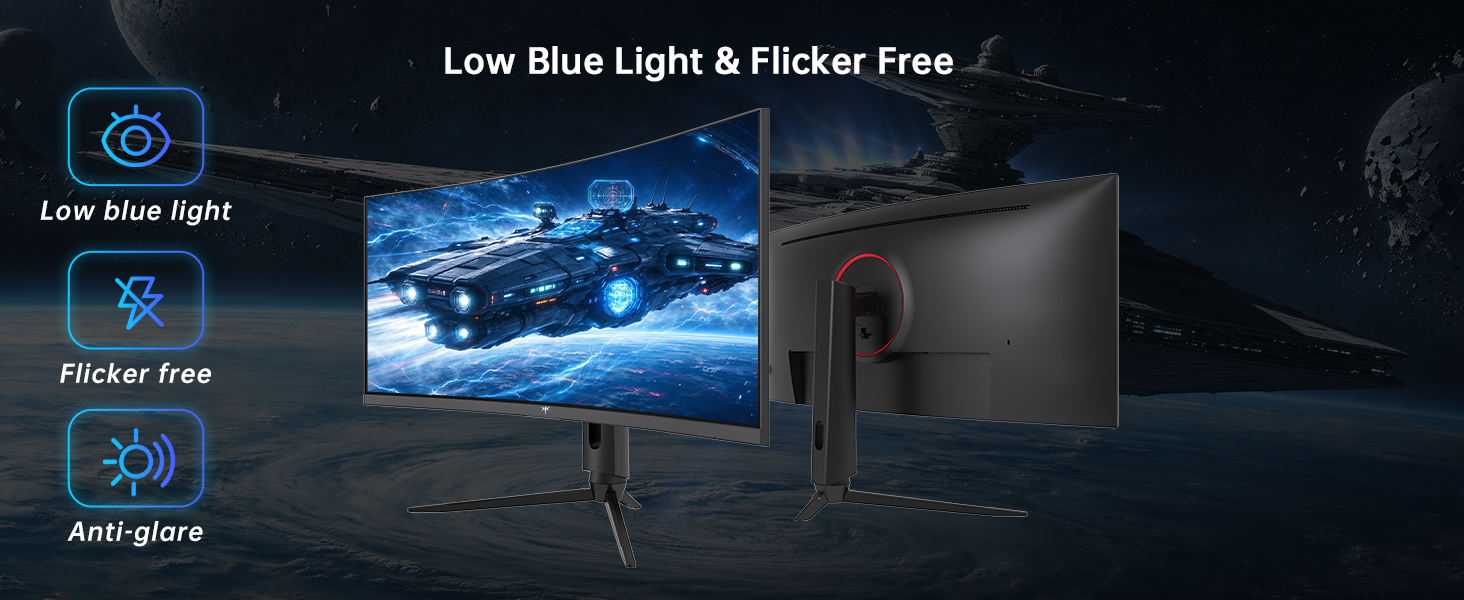 34 Inch 240Hz Ultrawide Curved Gaming Monitor H34S18E