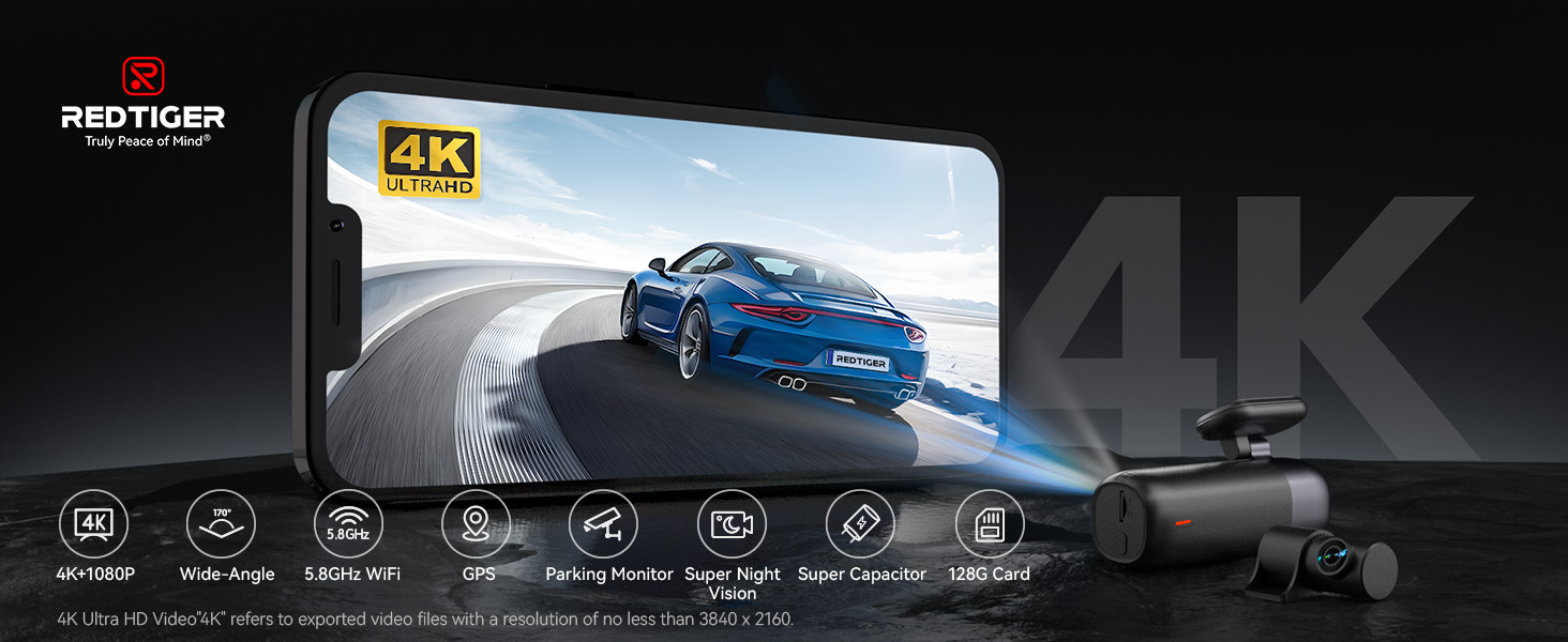 dash cam 4K