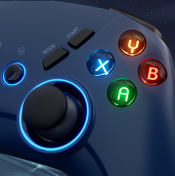 Controller can adjust the light