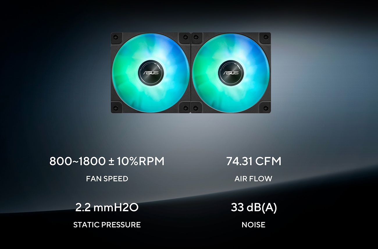 ASUS LC 240 ARGB 240mm All-in-One Liquid CPU Cooler