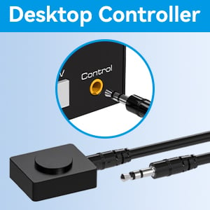 Support for External Wired Controllers Equipped with an external wired controller that can be easily