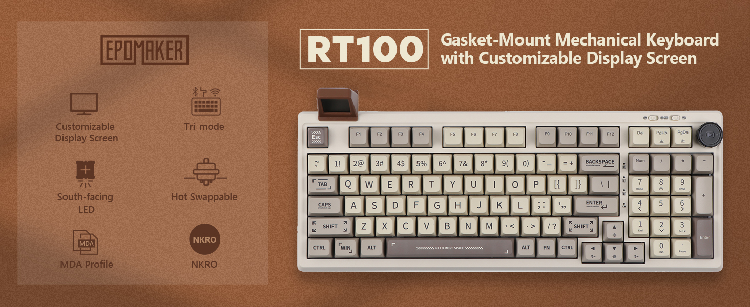 97 Keys mechanical gaming keyboard