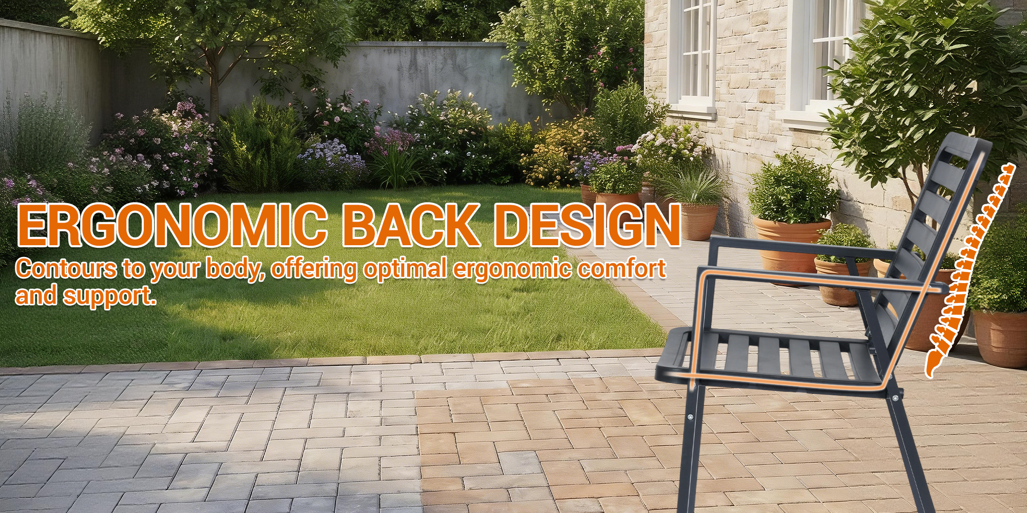 ERGONOMIC BACK DESIGN