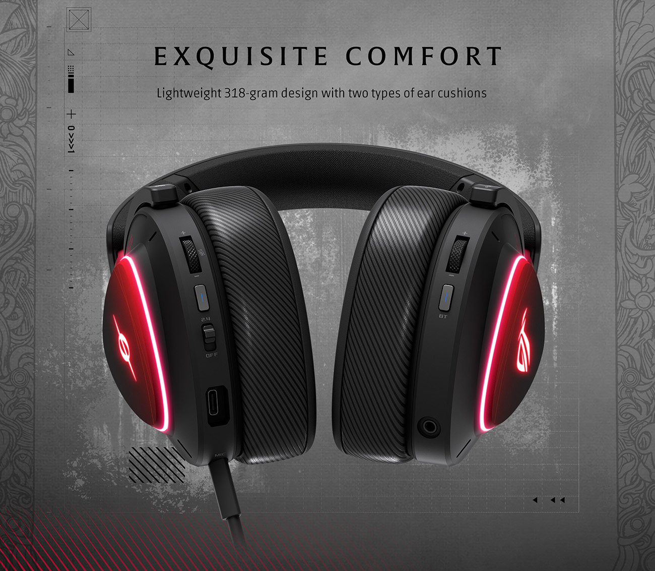ASUS ROG Delta II Phantom Blade Zero Edition Gaming Headset