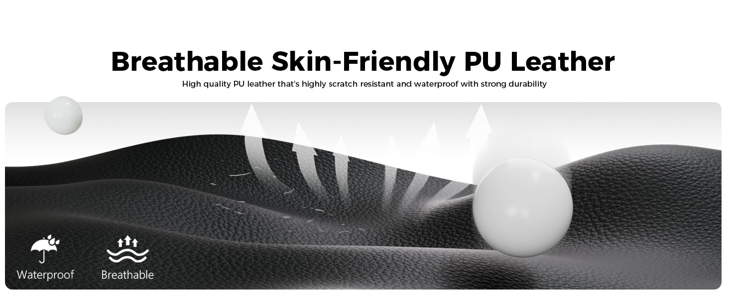 Breathable Skin-Friendly PU Leather