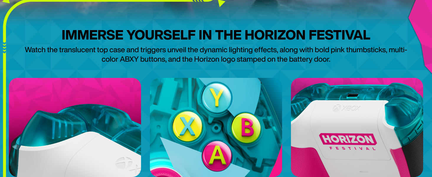 Xbox Wireless Controller – Forza Horizon 6 Limited Edition