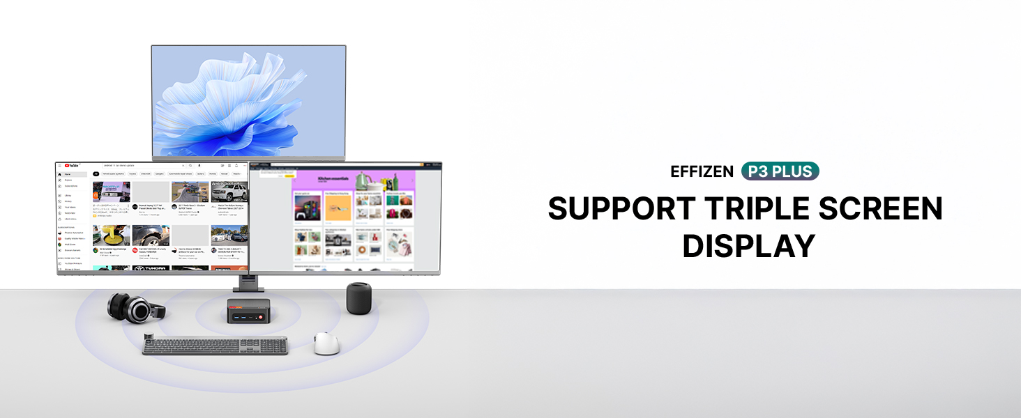 SUPPORT TRIPLE SCREEN DISPLAY