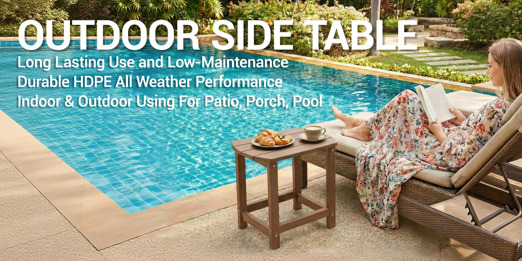 OUTDOOR SIDE TABLE