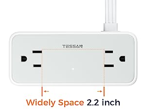 3-Sided&amp;Widely Space Outlet