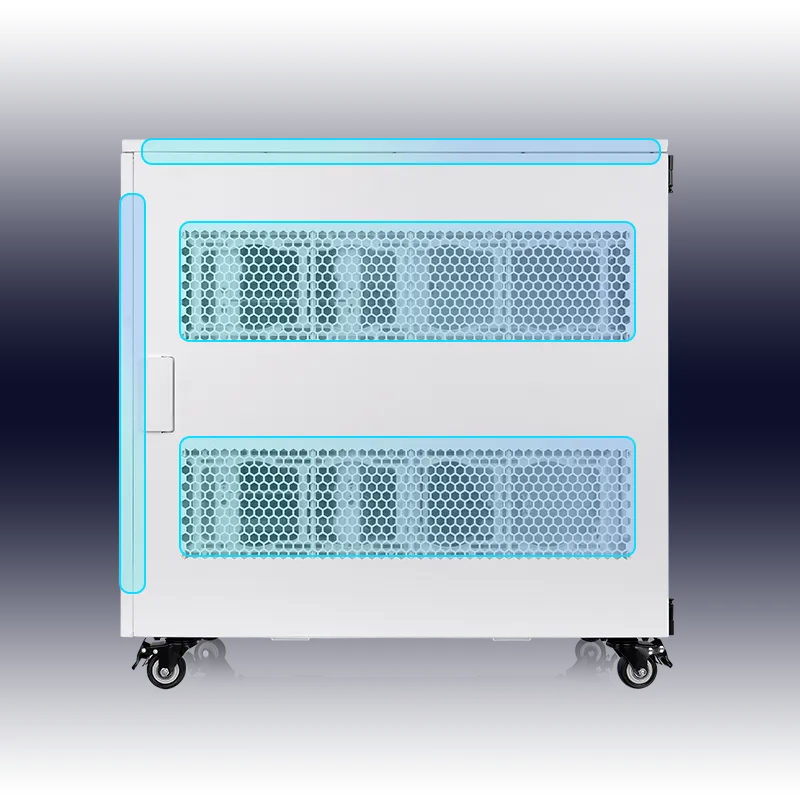 Thermaltake AX1000 TG Snow AI Workstation Chassis