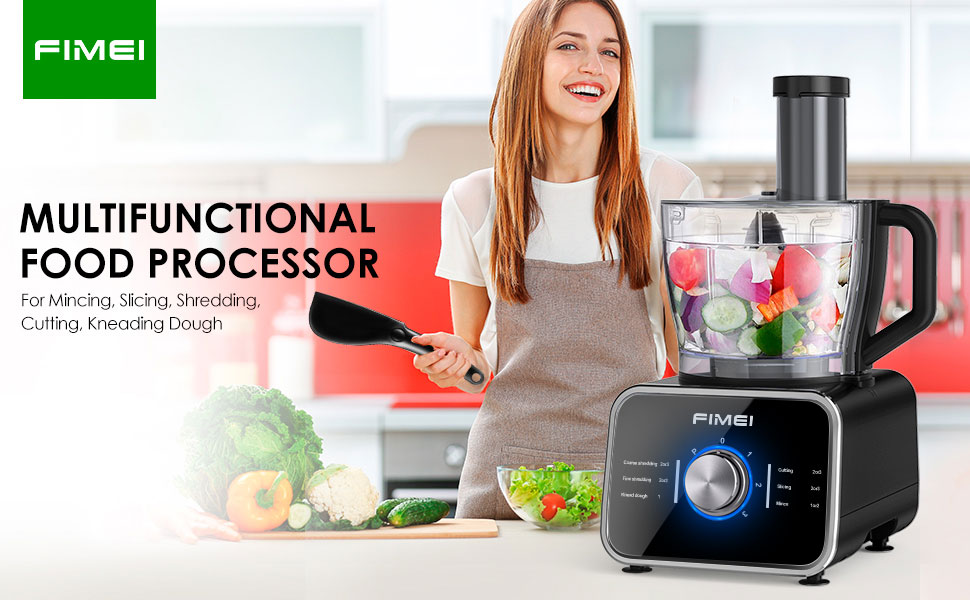 Food Processor FIMEI 12 Cup Multifunctional Food Processor Chopper