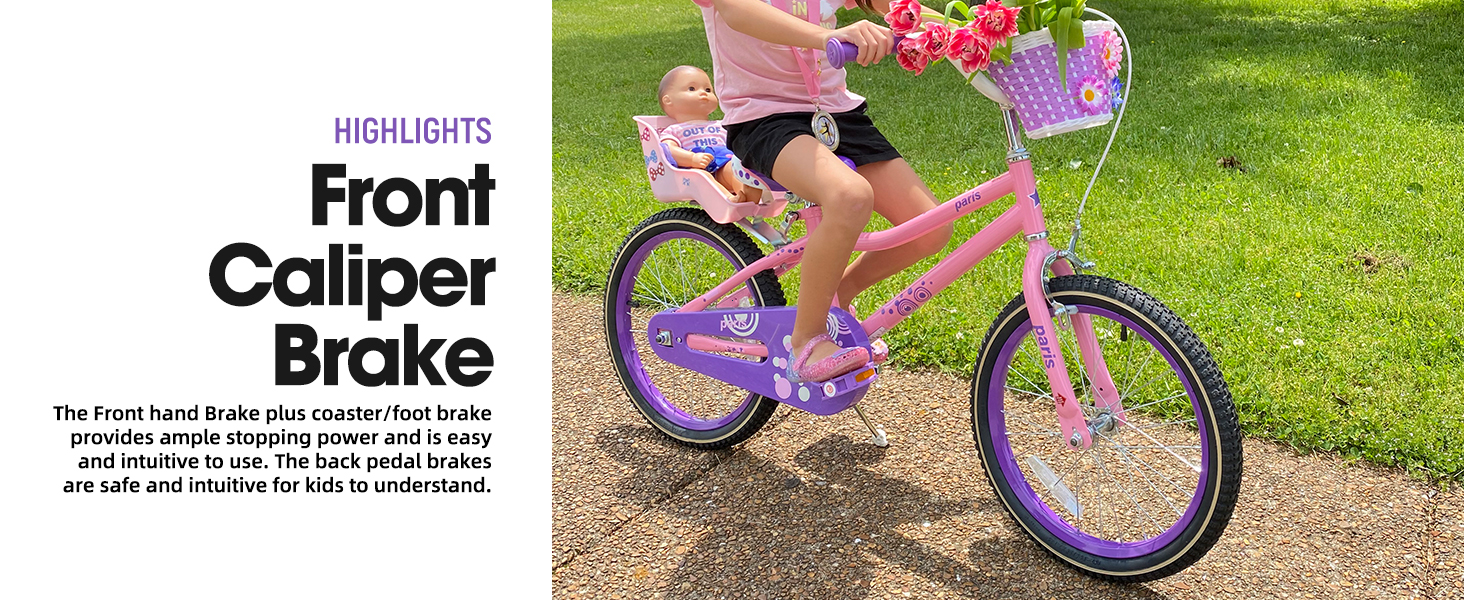 kids bike kids bicycle boys girls children training wheels caliper brake