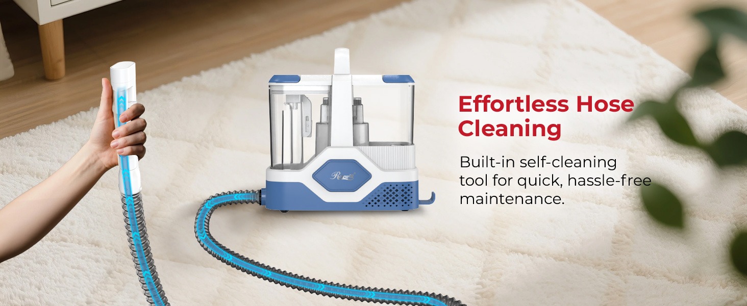 Rosewill Multi-Purpose Portable Carpet and Upholstery Cleaner - White