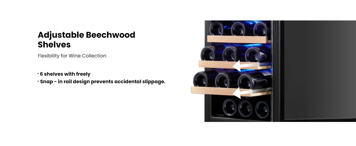 adjustable shelves