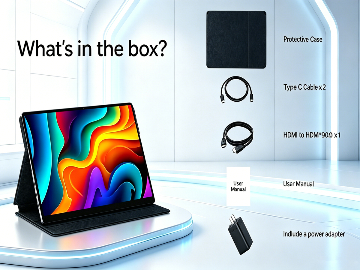 portable touchscreen monitor