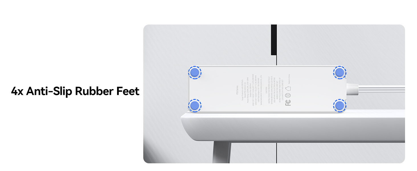 Anti-Slip Rubber Feet