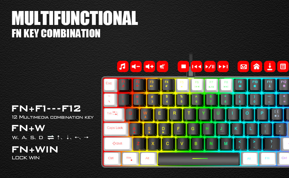 Multifunctional Fn Key Combination