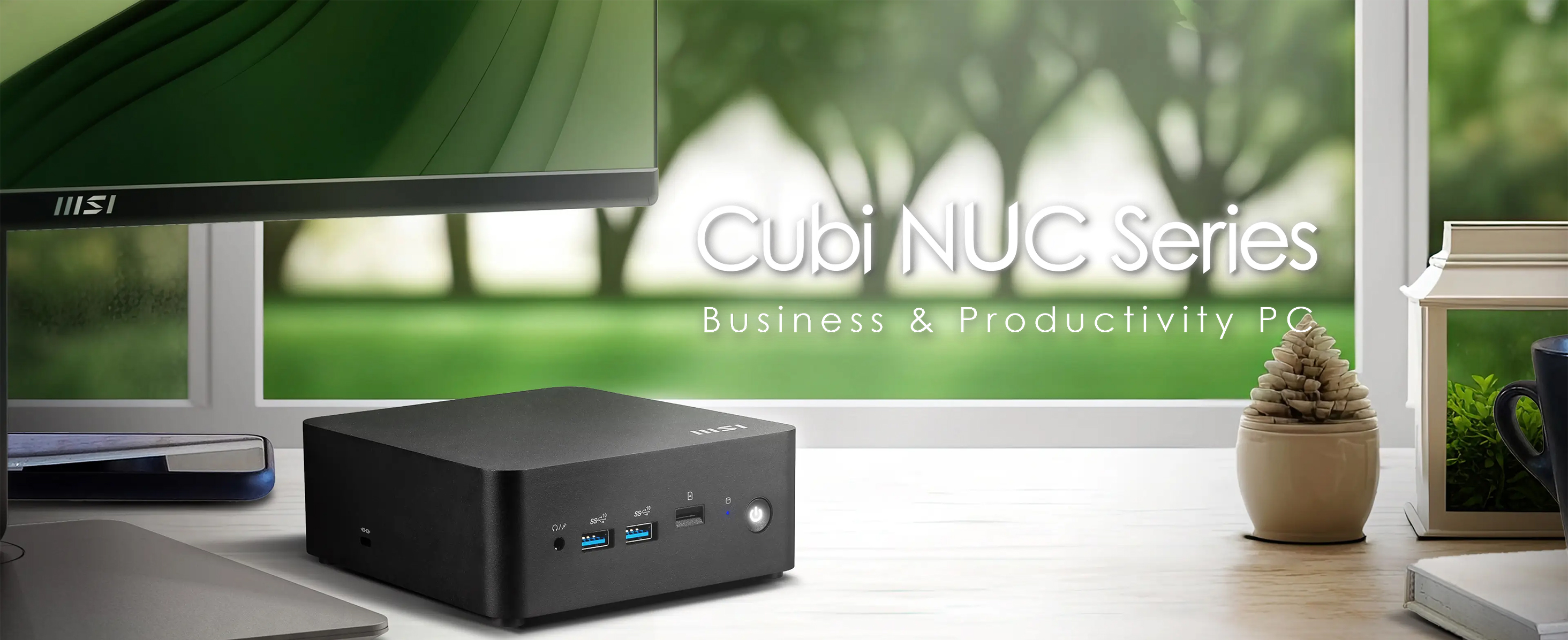 MSI Cubi NUC 1M Business Mini Desktop