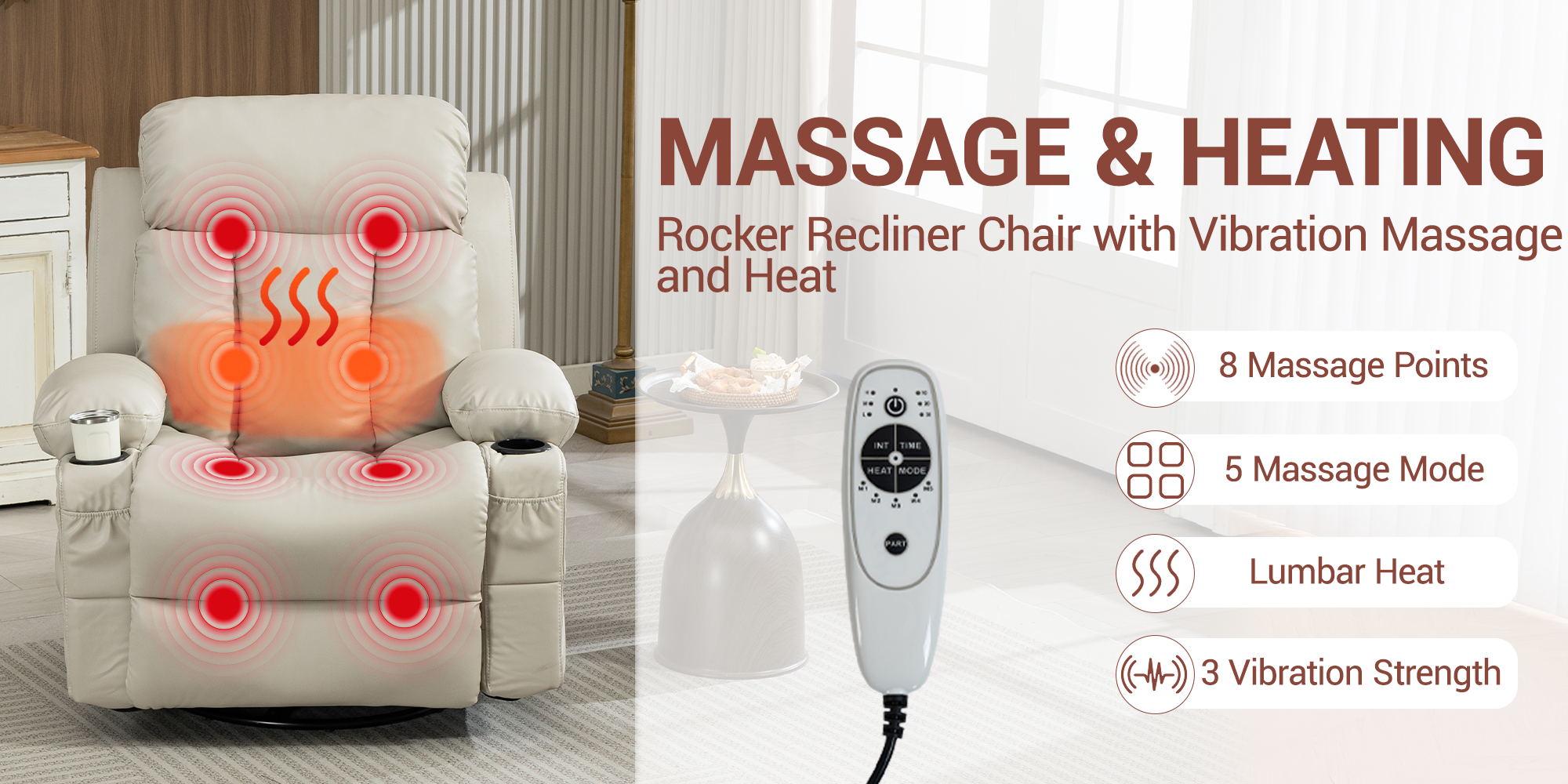 MASSAGE RECLINER CHAIR