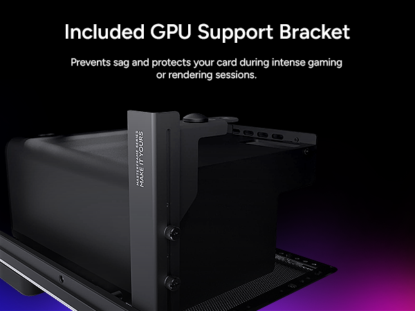 Cooler Master MasterFrame 600 Black ATX Mid-Tower PC Case