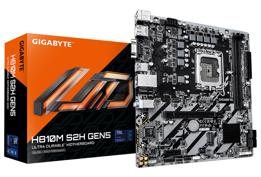 GIGABYTE H810M S2H GEN5 Motherboard