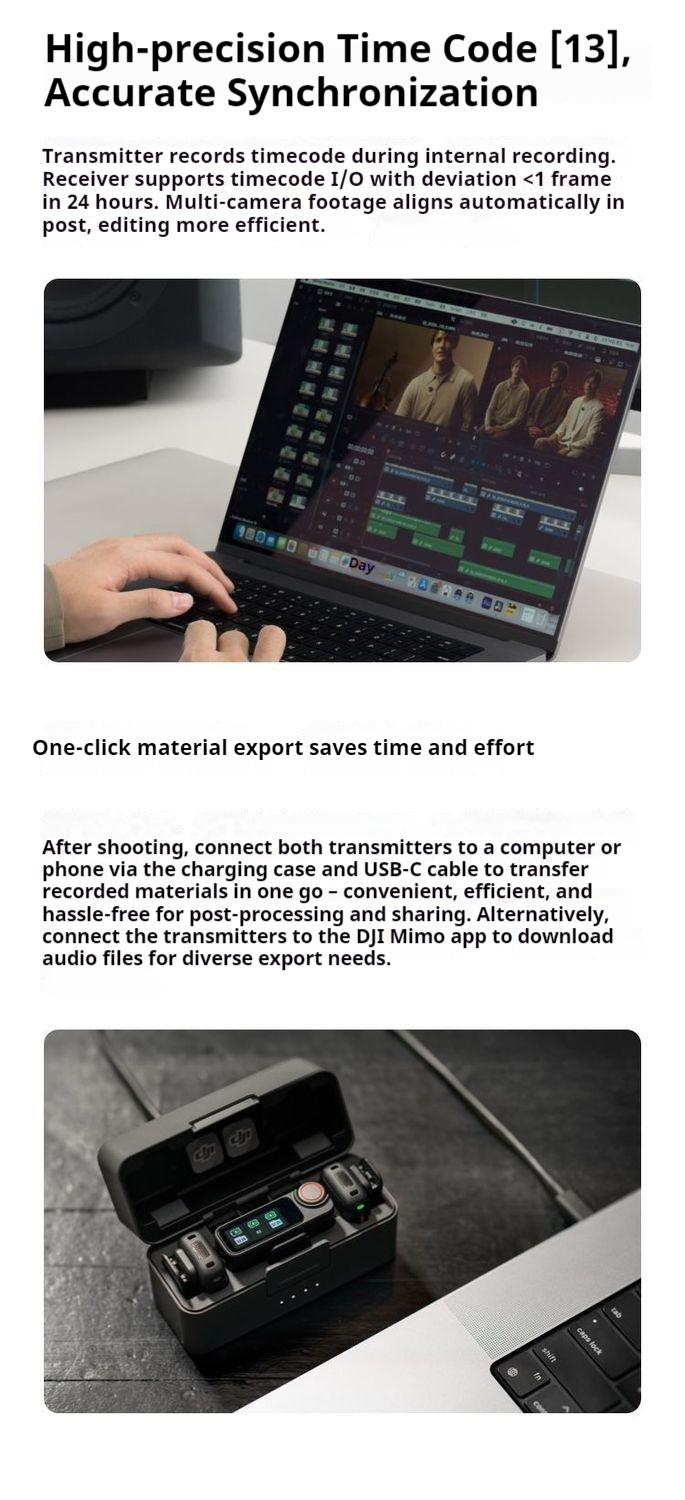 DJI Mic3 & Mic Mini Detailed Introduction