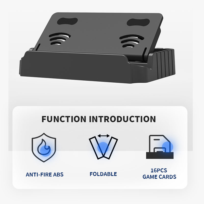 a foldable stand holder with card storage function