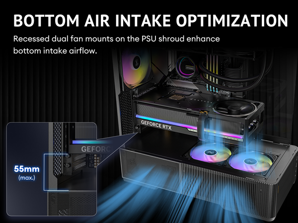 Antec C6 Curve ARGB Mid-Tower Case