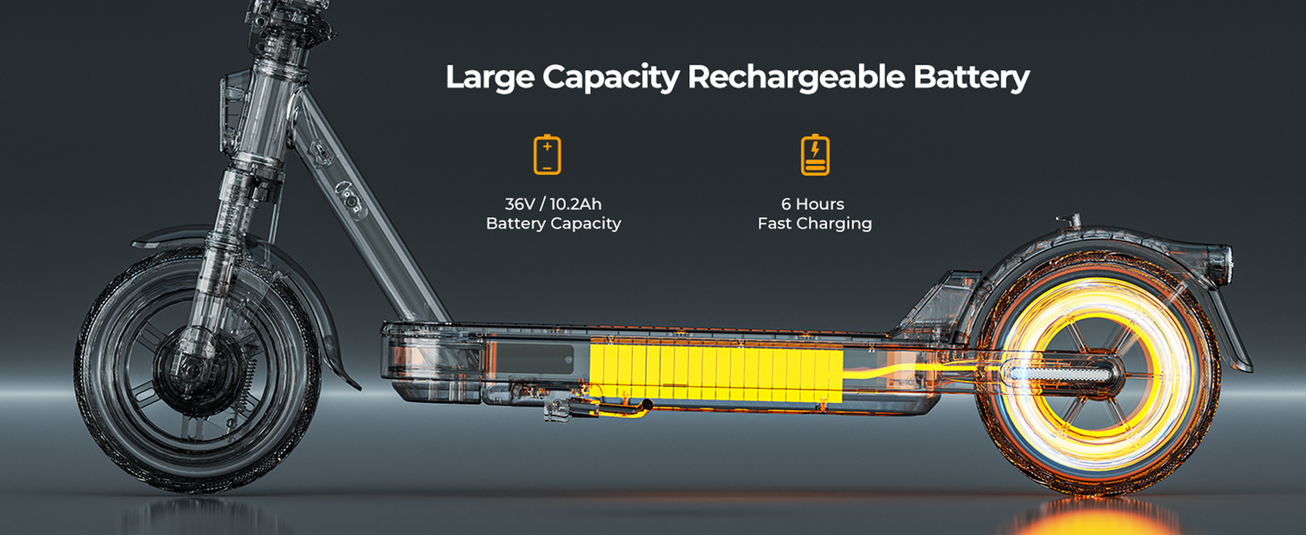 MEGAWHEELS E2 electric scooter