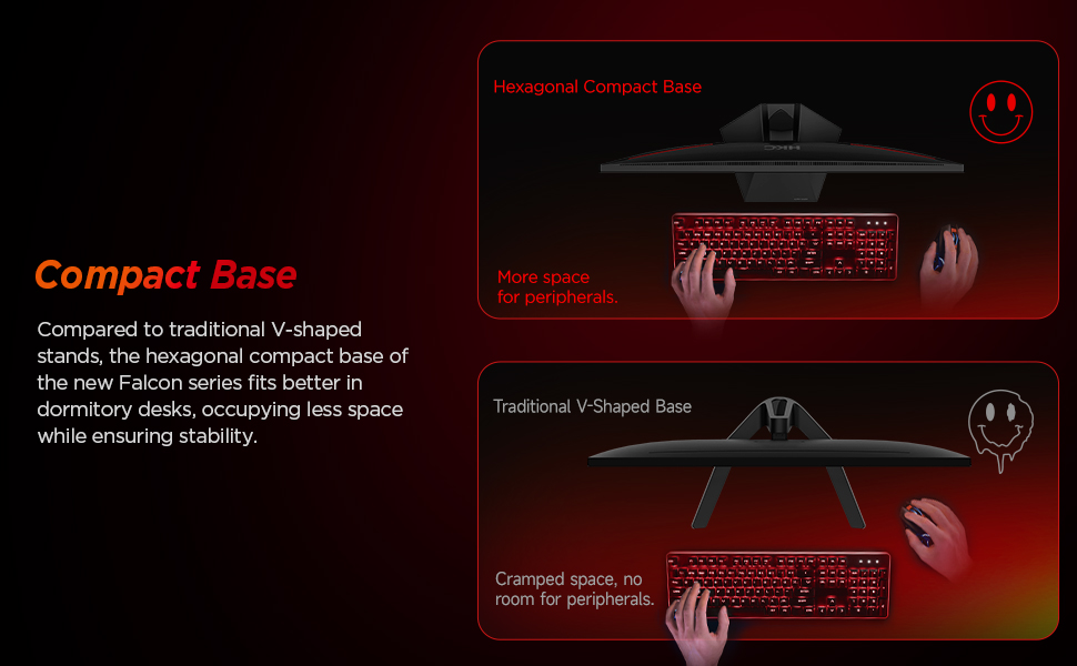 HKC G27H3D Gaming Computer Monitor