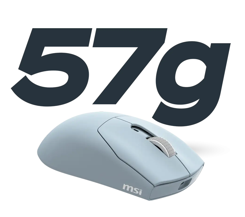 MSI FORGE GM340 Wireless Gaming Mouse