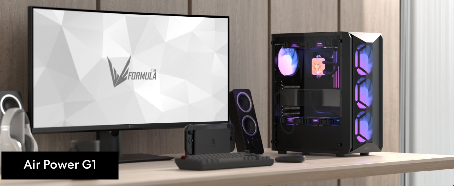 Formula V Line Air Power G1 Mid-Tower PC Case
