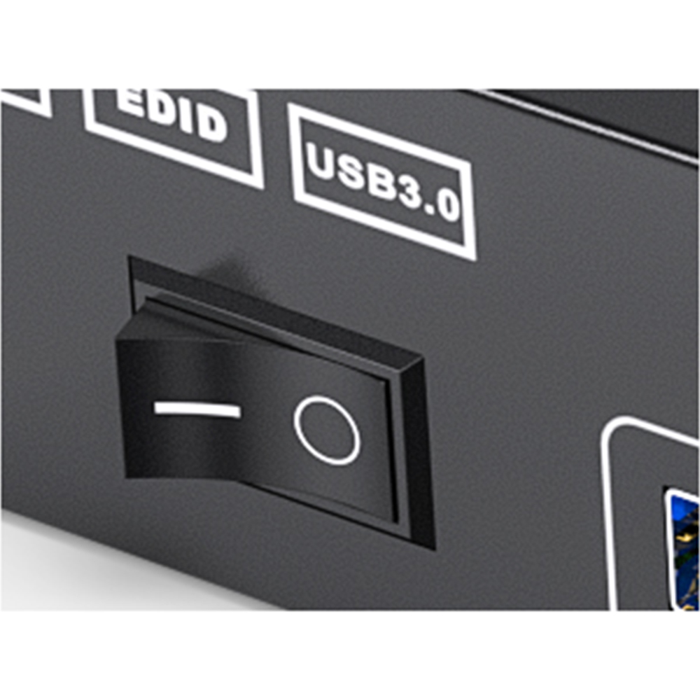 Power Switch The signal can be re-identified after powering off for 5 seconds and then turned on aga