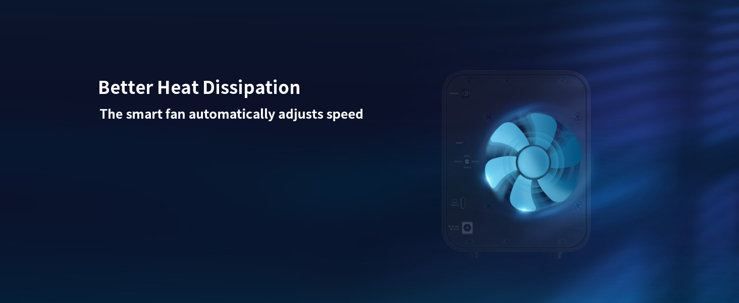 Better Heat Dissipation