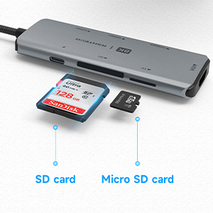 usb hub with sd card reader